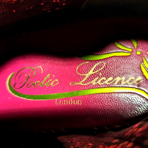 Poetic License rounded heel in fabric and patent leather, size EU 38.5 - Picture 5 of 5